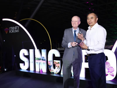 China Duty Free Group President Charles Chen honoured with inaugural Trinity Award for outstanding contribution to the travel retail industry