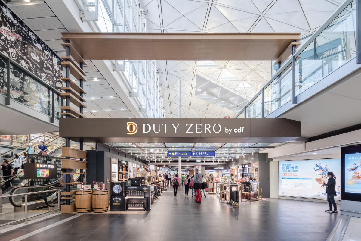 DUTY ZERO by cdf Hong Kong International Airport